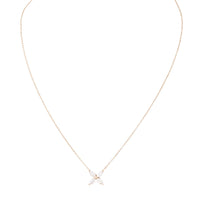 Tiffany & Co Victoria Diamond 18k Rose Gold Necklace Medium