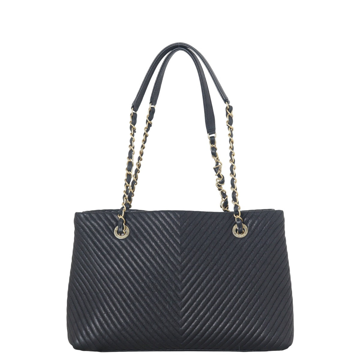 Chanel Surpique Chevron Tote