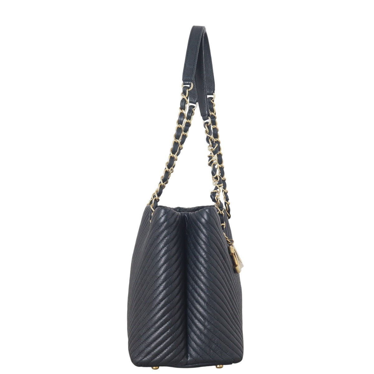 Chanel Surpique Chevron Tote