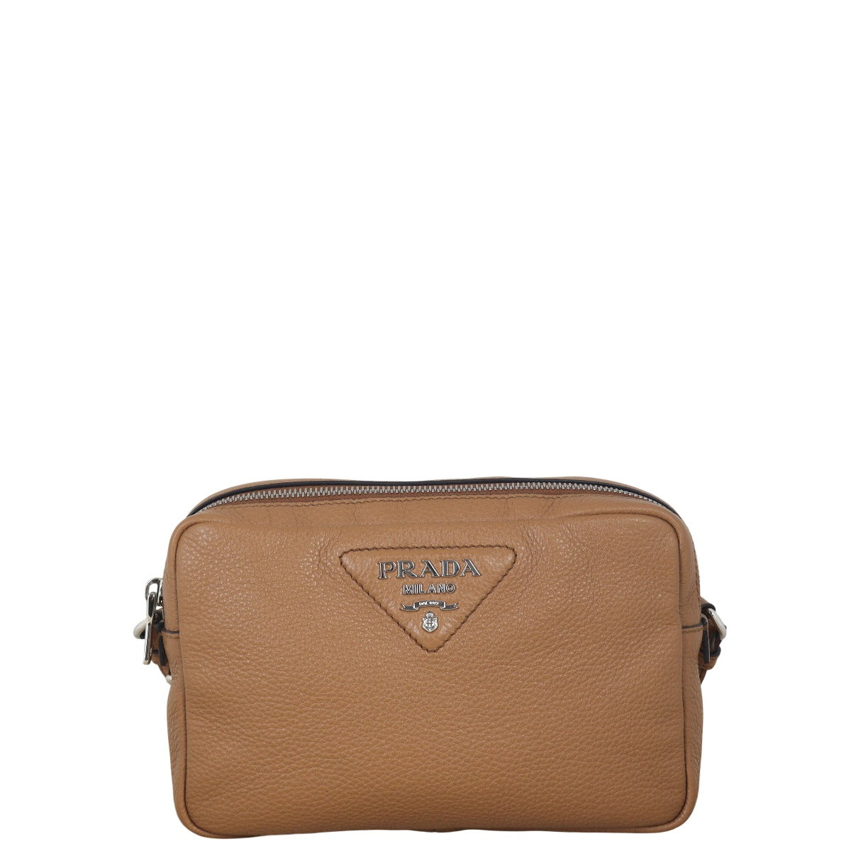 Prada Vitello Daino Double Zip Camera Bag