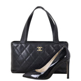 Chanel CC Quilted Tote