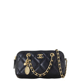 Chanel CC Phone Pouch With Chain