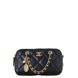 Chanel CC Phone Pouch With Chain