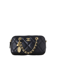 Chanel CC Phone Pouch With Chain