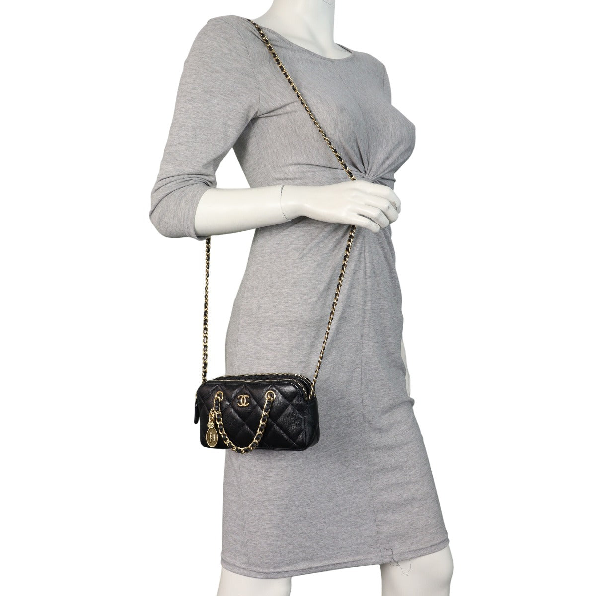 Chanel CC Phone Pouch With Chain