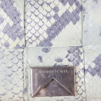 Bottega Veneta Padded Cassette Snakeskin Embossed