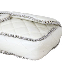 Chanel Chain Trim East West Flap Bag