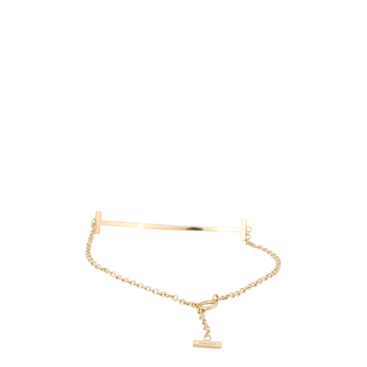 Tiffany & Co T Smile Diamond 18k Rose Gold Bracelet