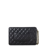 Chanel Front Pocket Wristlet Clutch