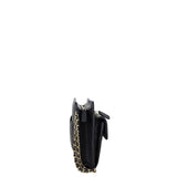 Chanel Front Pocket Wristlet Clutch