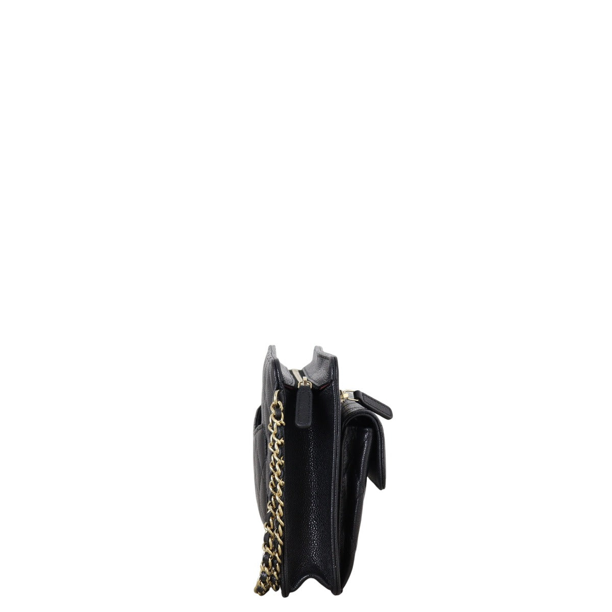 Chanel Front Pocket Wristlet Clutch