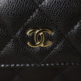 Chanel Front Pocket Wristlet Clutch