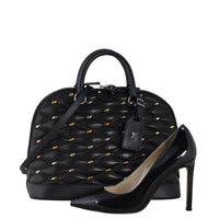 Louis Vuitton Alma PM Malletage Studded