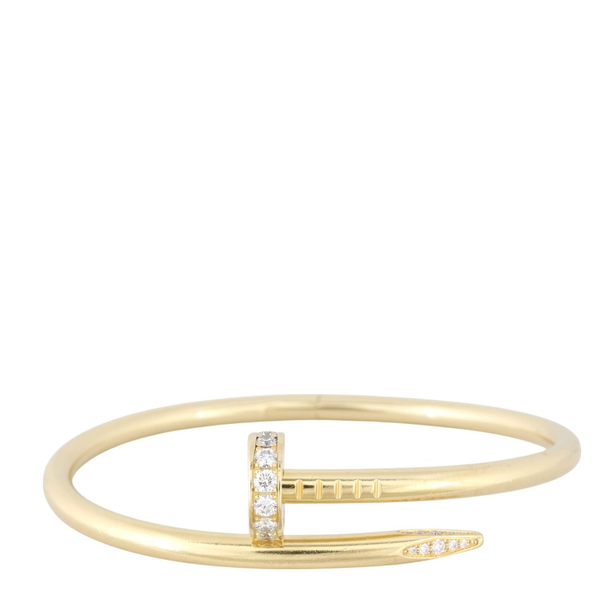 Cartier Juste un Clou Bracelet 18k Yellow Gold Diamond