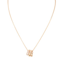 Bvlgari Serpenti Viper Diamond 18k Rose Gold Necklace