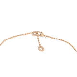 Bvlgari Serpenti Viper Diamond 18k Rose Gold Necklace