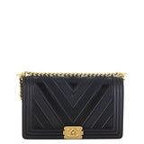 Chanel Boy New Medium Chevron