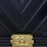 Chanel Boy New Medium Chevron