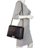 Chanel Boy Large Glazed