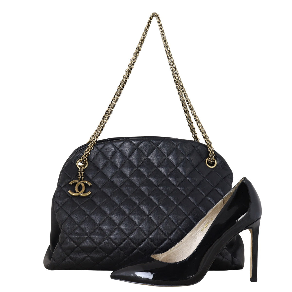 Chanel Just Mademoiselle Bowler Bag Large – Luxe.It.Fwd