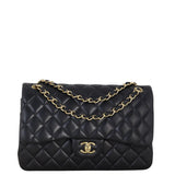 Chanel Classic Double Flap Jumbo Caviar
