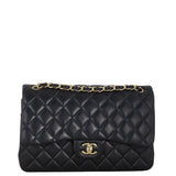 Chanel Classic Double Flap Jumbo Caviar
