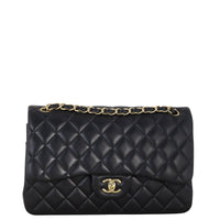 Chanel Classic Double Flap Jumbo Caviar