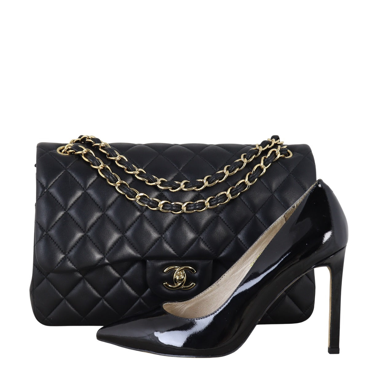 Chanel Classic Double Flap Jumbo Caviar