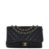 Chanel Classic Single Flap Jumbo Caviar