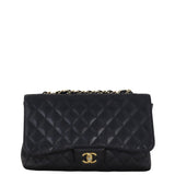 Chanel Classic Single Flap Jumbo Caviar