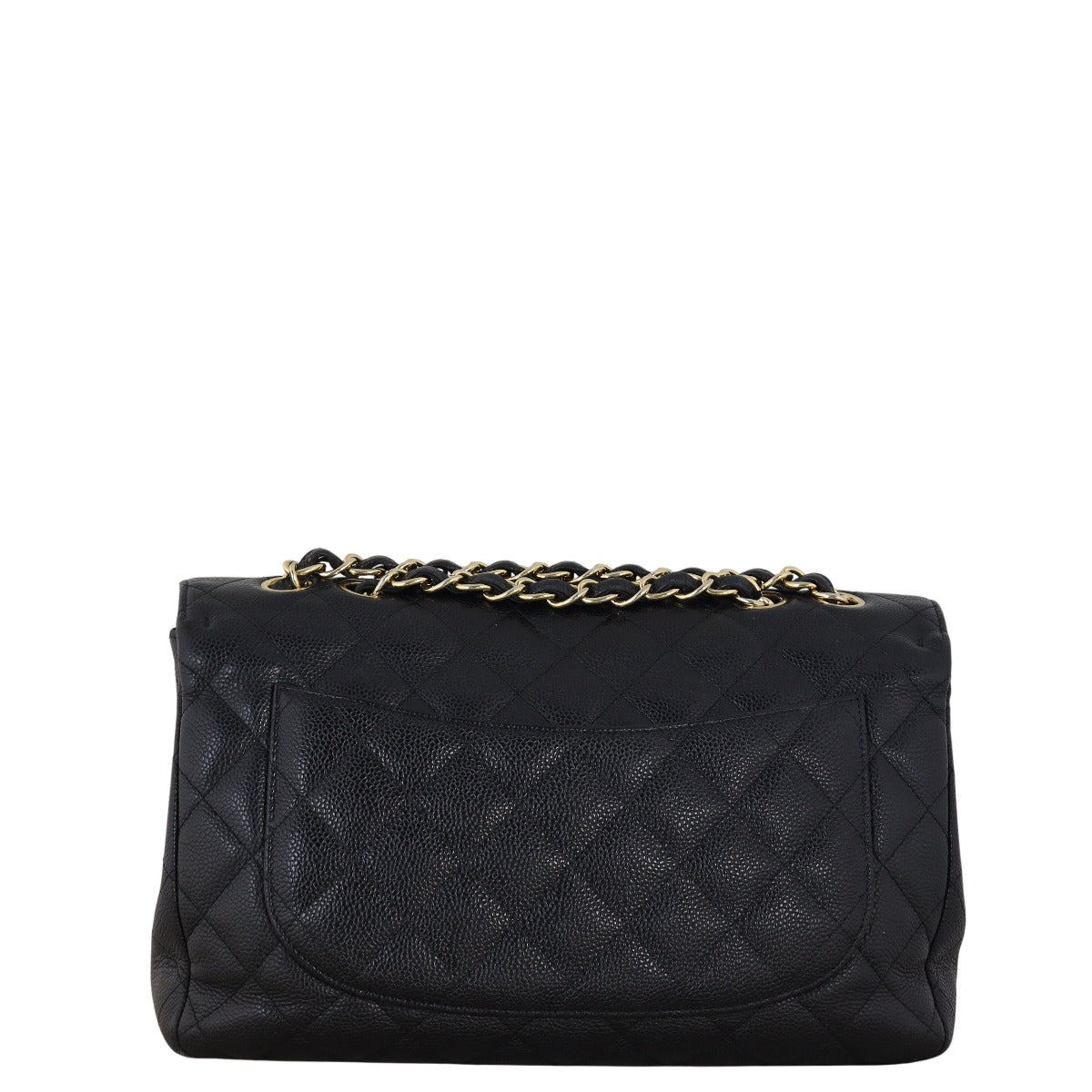 Chanel Classic Single Flap Jumbo Caviar