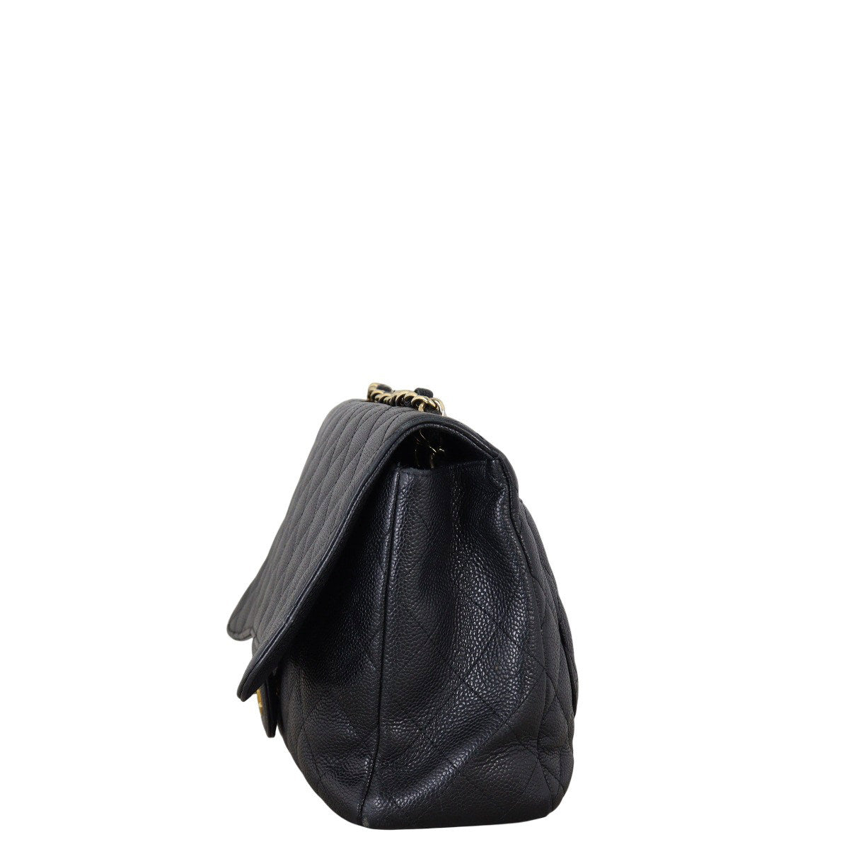 Chanel Classic Single Flap Jumbo Caviar