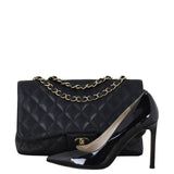 Chanel Classic Single Flap Jumbo Caviar