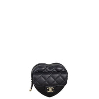 Chanel Love Heart Belt Bag