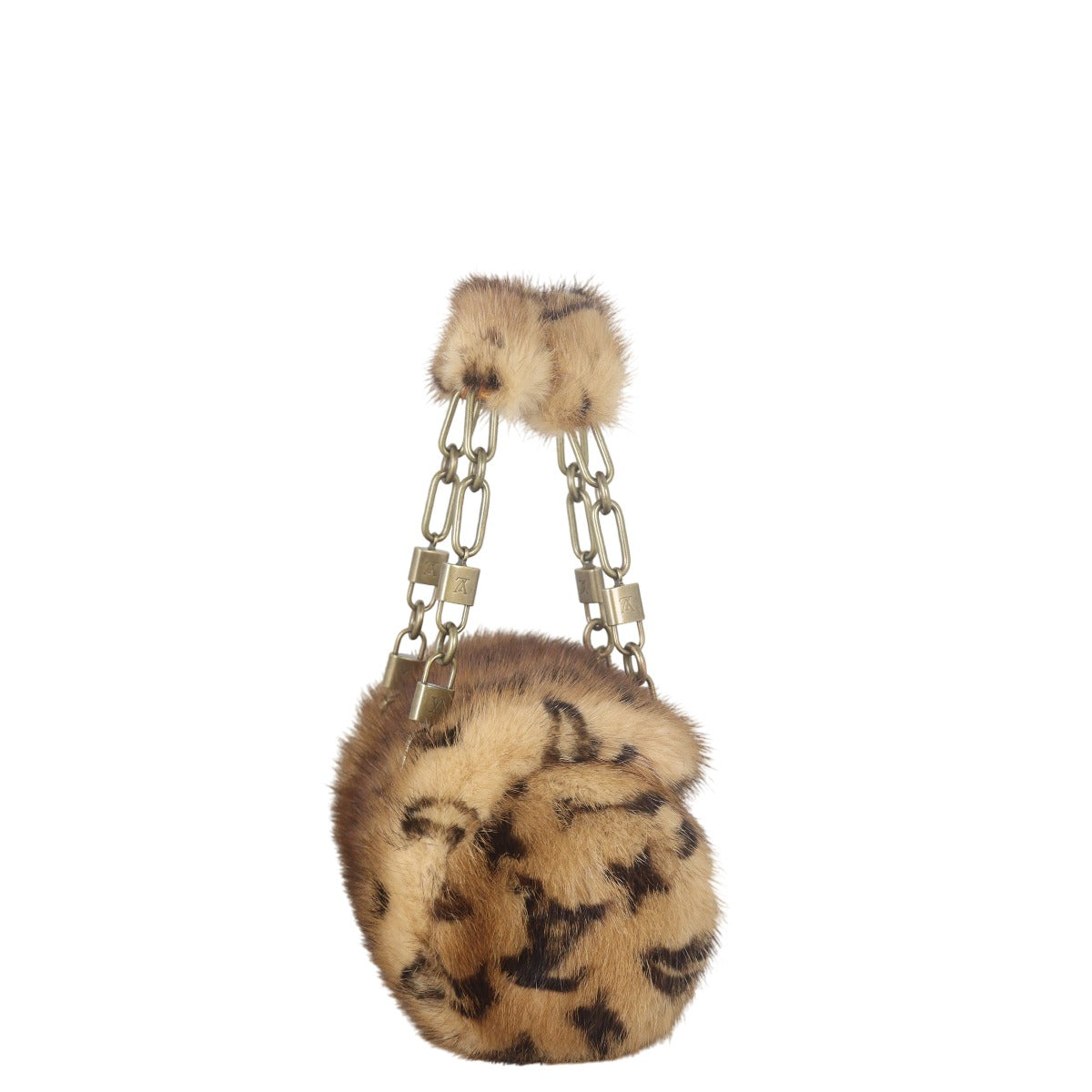 Louis Vuitton Papillon Pochette Mink Alligator