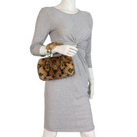 Louis Vuitton Papillon Pochette Mink Alligator