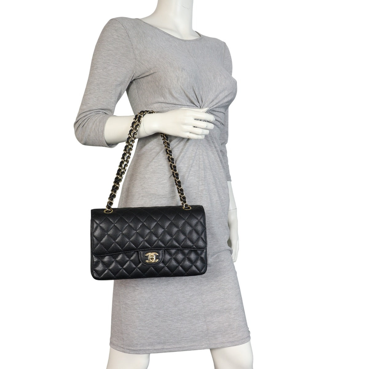 Chanel Classic Double Flap Medium Caviar