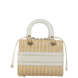 Dior Lady Dior Rattan Oblique Medium
