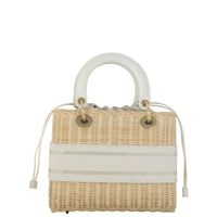 Dior Lady Dior Rattan Oblique Medium