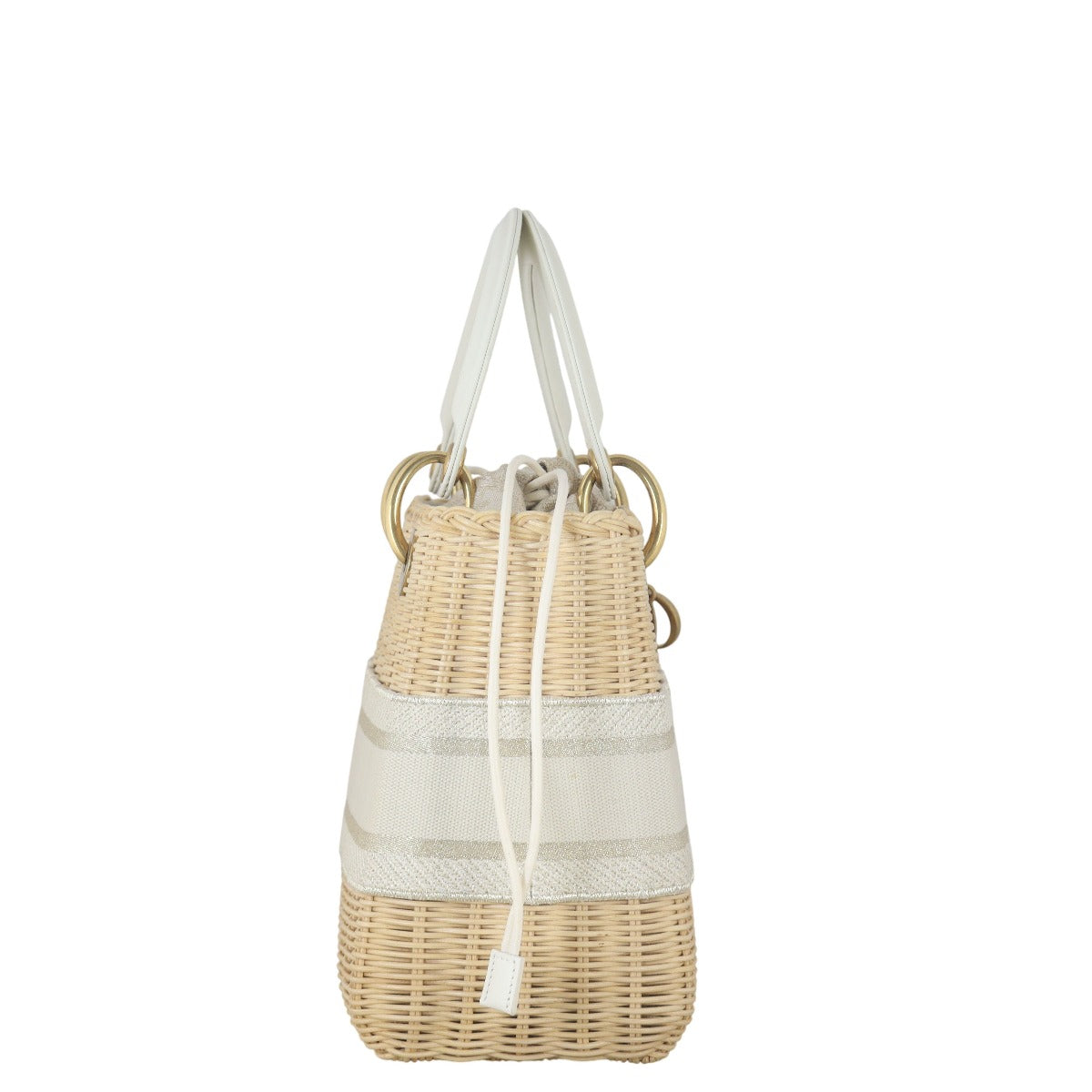 Dior Lady Dior Rattan Oblique Medium
