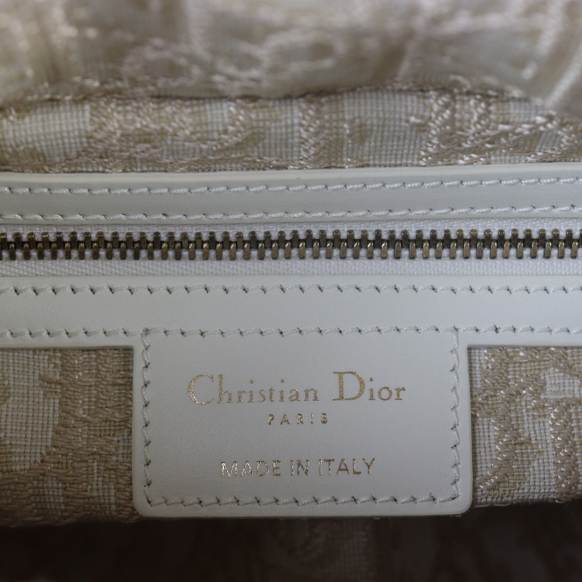 Dior Lady Dior Rattan Oblique Medium