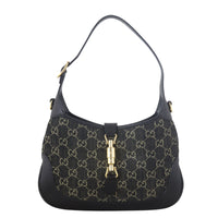Gucci Jackie 1961 GG Denim Small Hobo