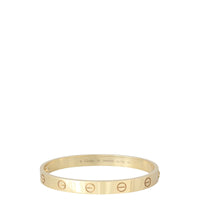 Cartier Love Bracelet 18k Yellow Gold