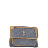 Saint Laurent Niki Medium Denim
