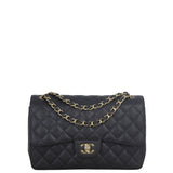 Chanel Classic Double Flap Jumbo Caviar