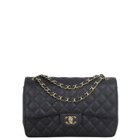 Chanel Classic Double Flap Jumbo Caviar