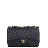 Chanel Classic Double Flap Jumbo Caviar