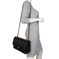 Chanel Classic Double Flap Jumbo Caviar