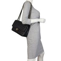 Chanel Classic Double Flap Jumbo Caviar