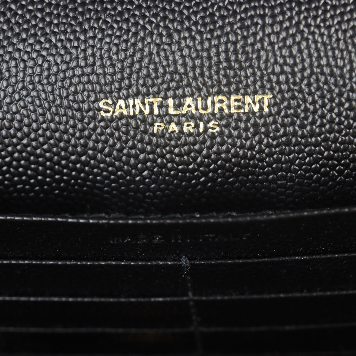 Saint Laurent Monogram Mix Matelasse Envelope Wallet on Chain